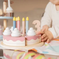 small foot Schneide-Geburtstagstorte*Kinder Holzspielzeug
