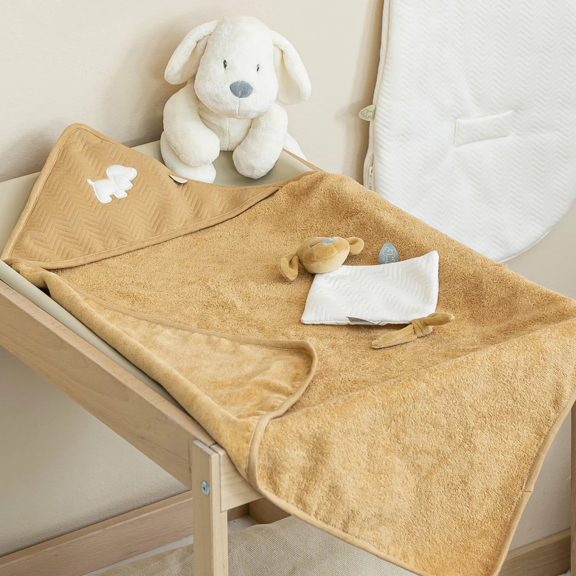 Nattou Schnuffeltuch Doudou Hund Charlie* Schmusetücher