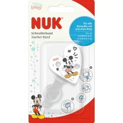 NUK Schnullerband Mickey Mouse* Schnullerketten