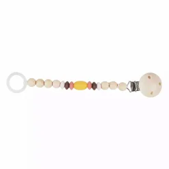 kikadu Schnullerkette Mustard/ Purple* Schnullerketten