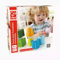 Hape Schraubklötze*Kinder Holzspielzeug|Spielzeug Ab 2 Jahre