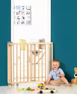 Geuther Schwenk-Türschutzgitter Plus 78,5 - 121 cm* Tür- & Treppenschutzgitter