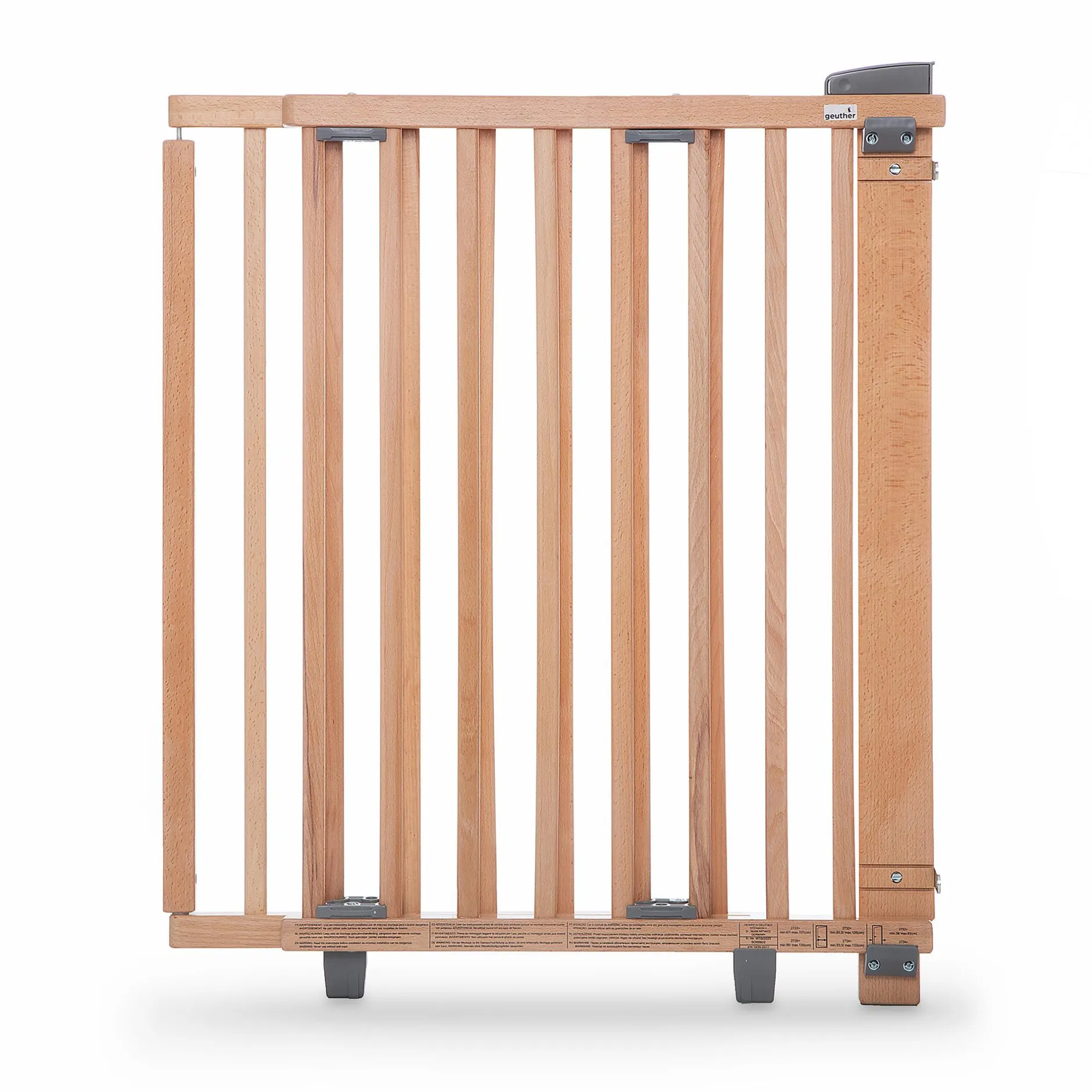 Geuther Schwenk-Türschutzgitter Plus 58 - 85 cm* Tür- & Treppenschutzgitter