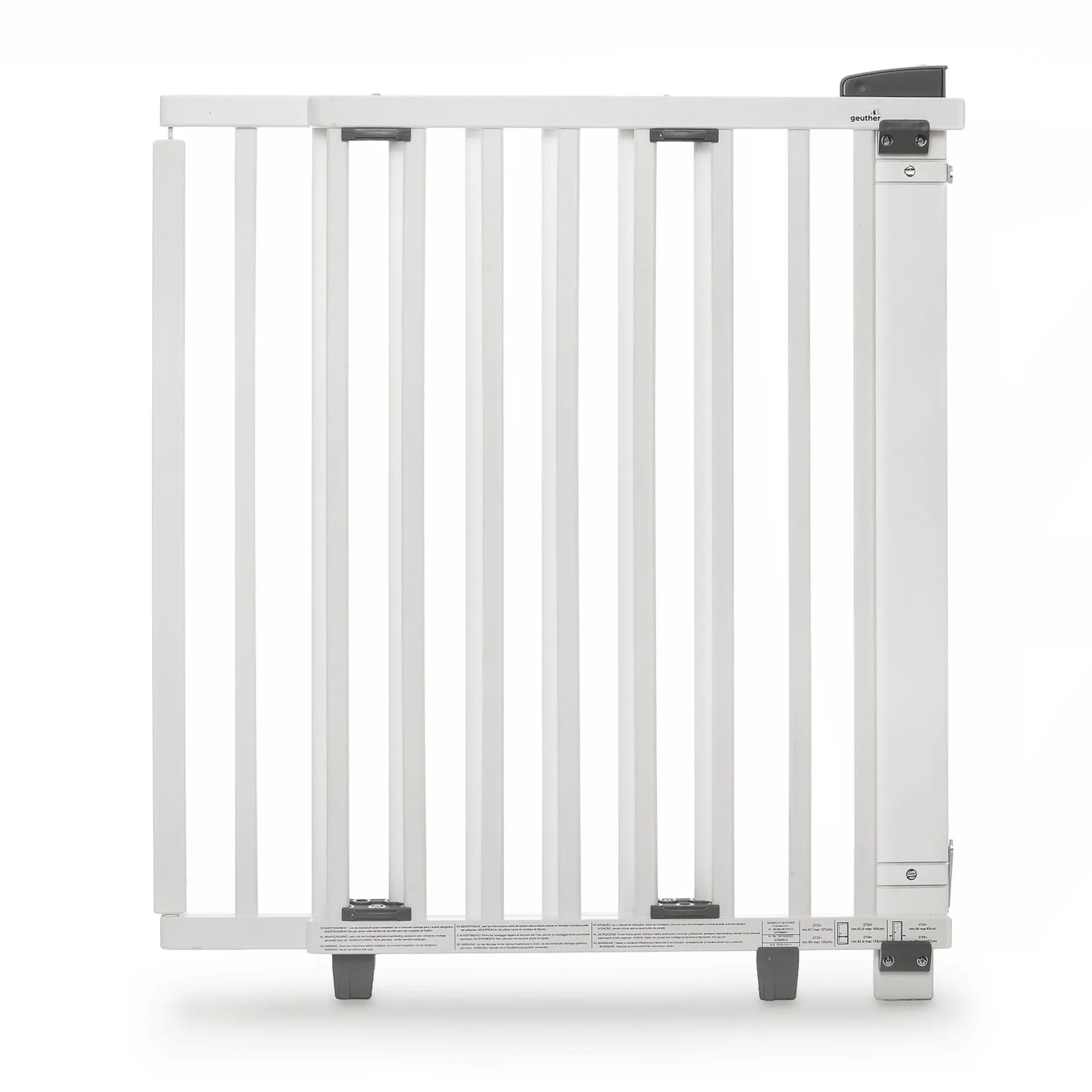 Geuther Schwenk-Türschutzgitter Plus 58 - 85 cm* Tür- & Treppenschutzgitter