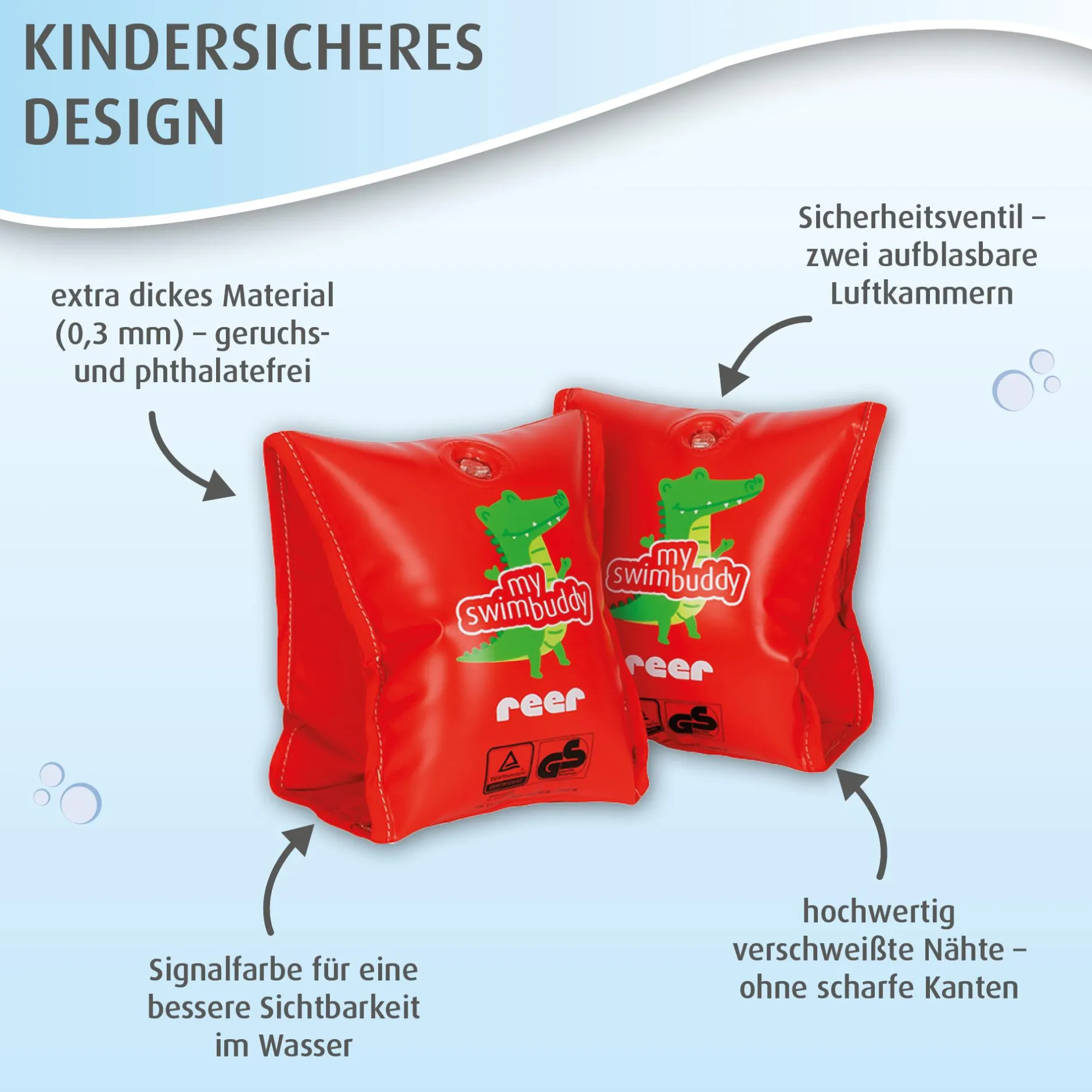 reer Schwimmflügel myswimbuddy* Schwimmflügel & Schwimmhilfen