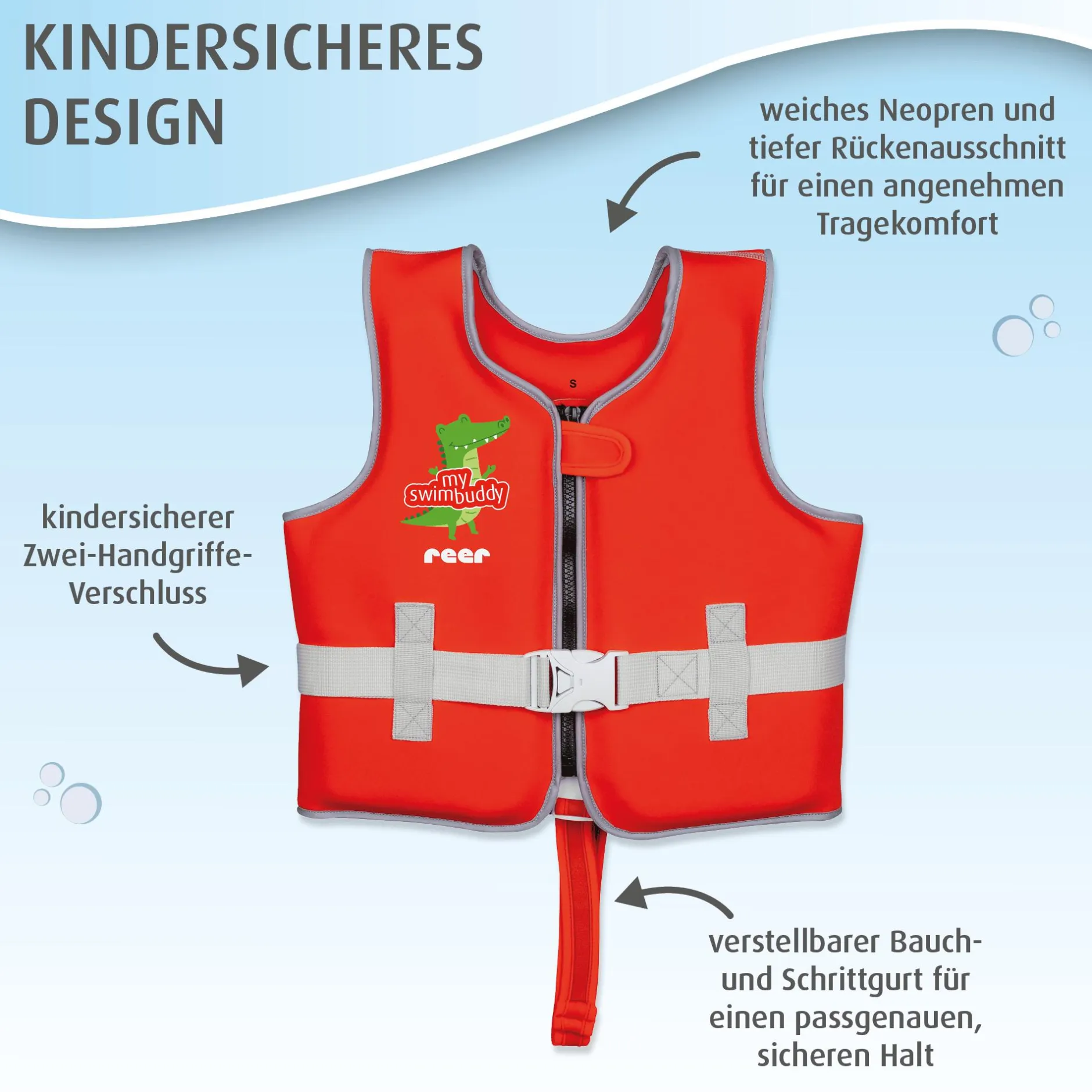 reer Schwimmlernweste myswimbuddy S* Schwimmflügel & Schwimmhilfen
