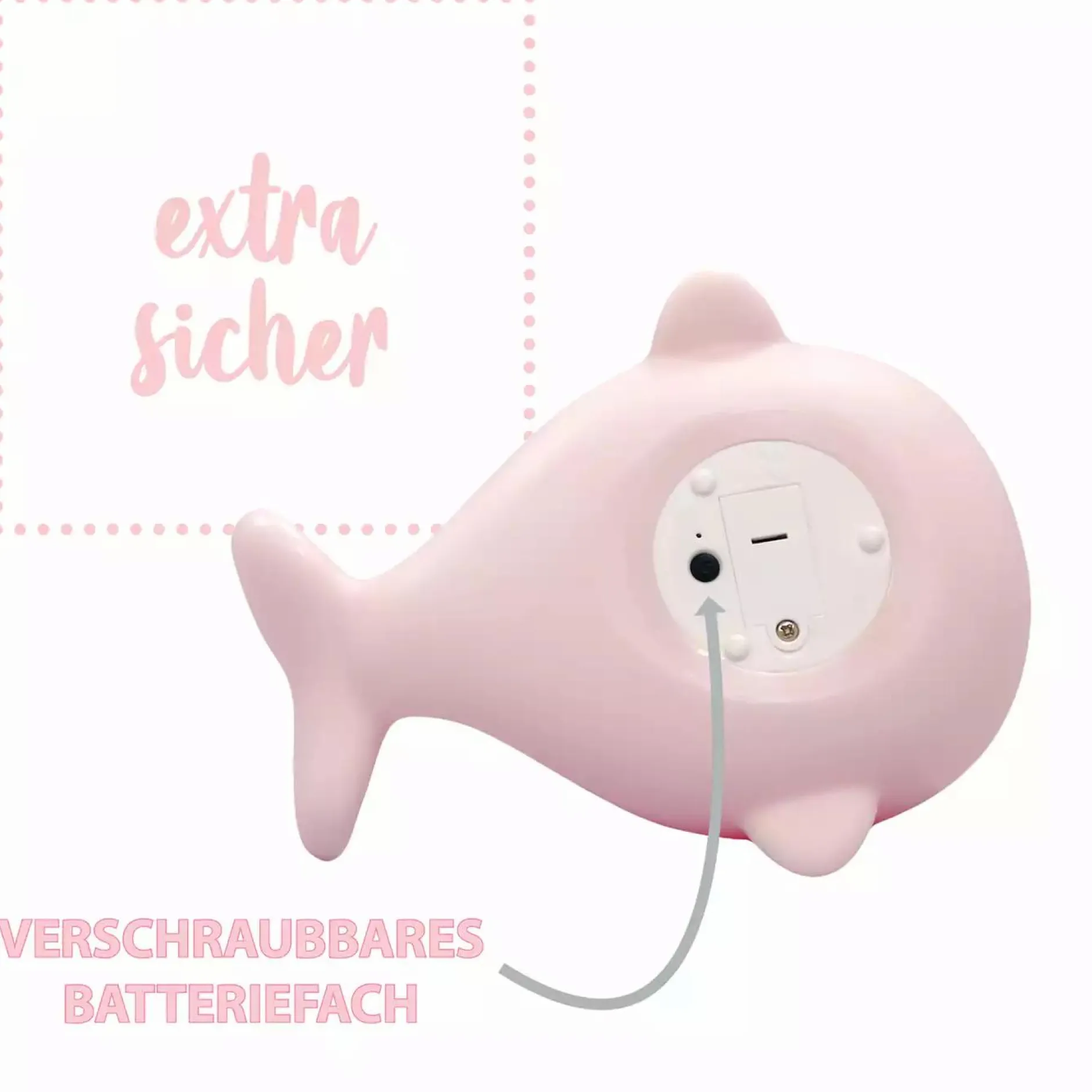 lumilu Sea Life Narwhal* Nachtlichter