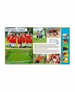 COPPENRATH Sehen-Hören-Wissen: Alles über Fußball*Kinder Kinderbücher|Spielzeug Ab 2 Jahre