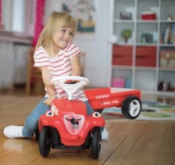 BIG Set Bobby Car mit Bobby Caddy Anhänger*Kinder Kinderfahrzeuge