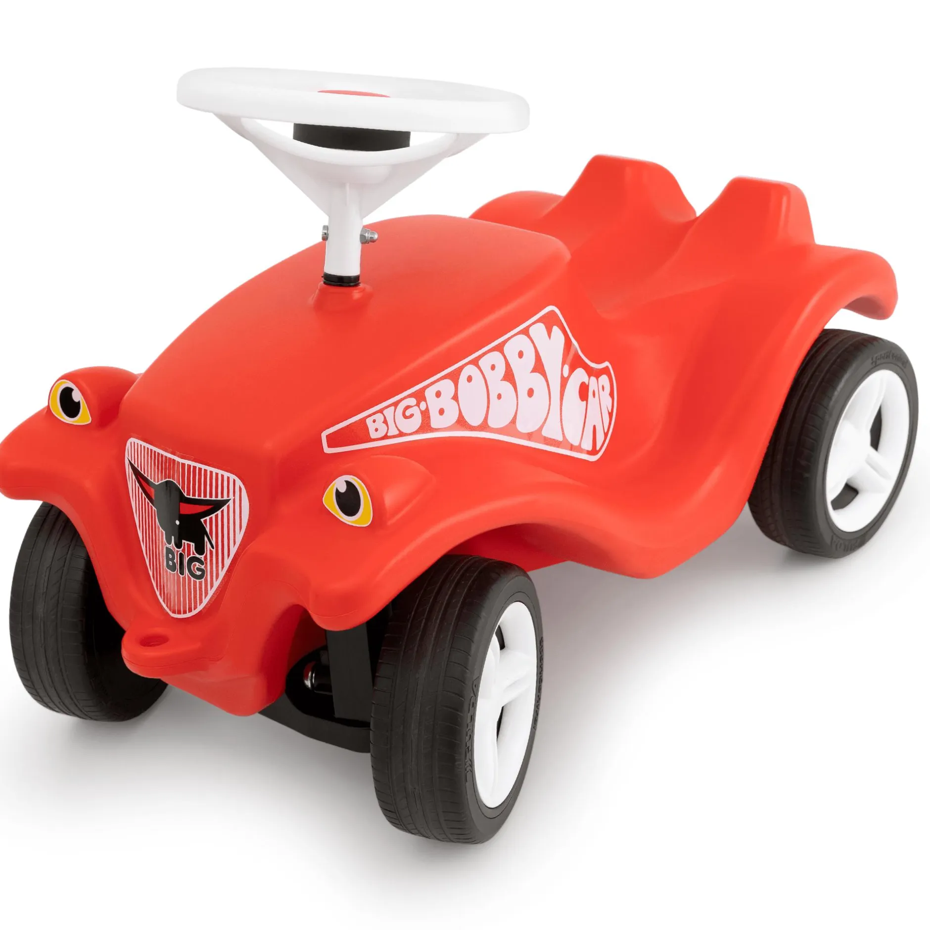BIG Set Bobby Car mit Bobby Caddy Anhänger*Kinder Kinderfahrzeuge