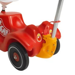 BIG Set Bobby Car mit Flüsterrädern und Schubstange*Kinder Kinderfahrzeuge