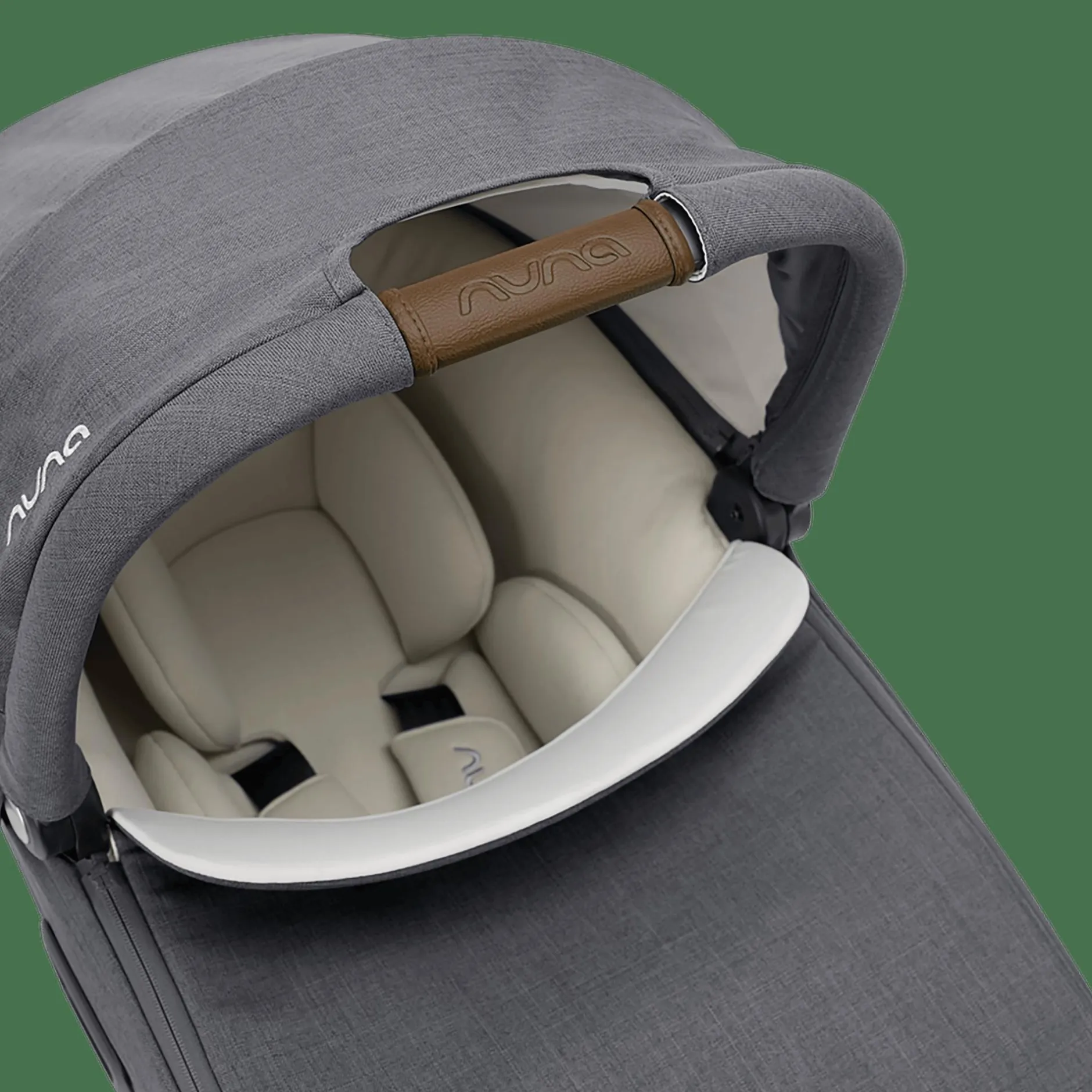 nuna Set CARI next Caviar & Granite Babywannen*Kinder Kinderwagen Zubehör