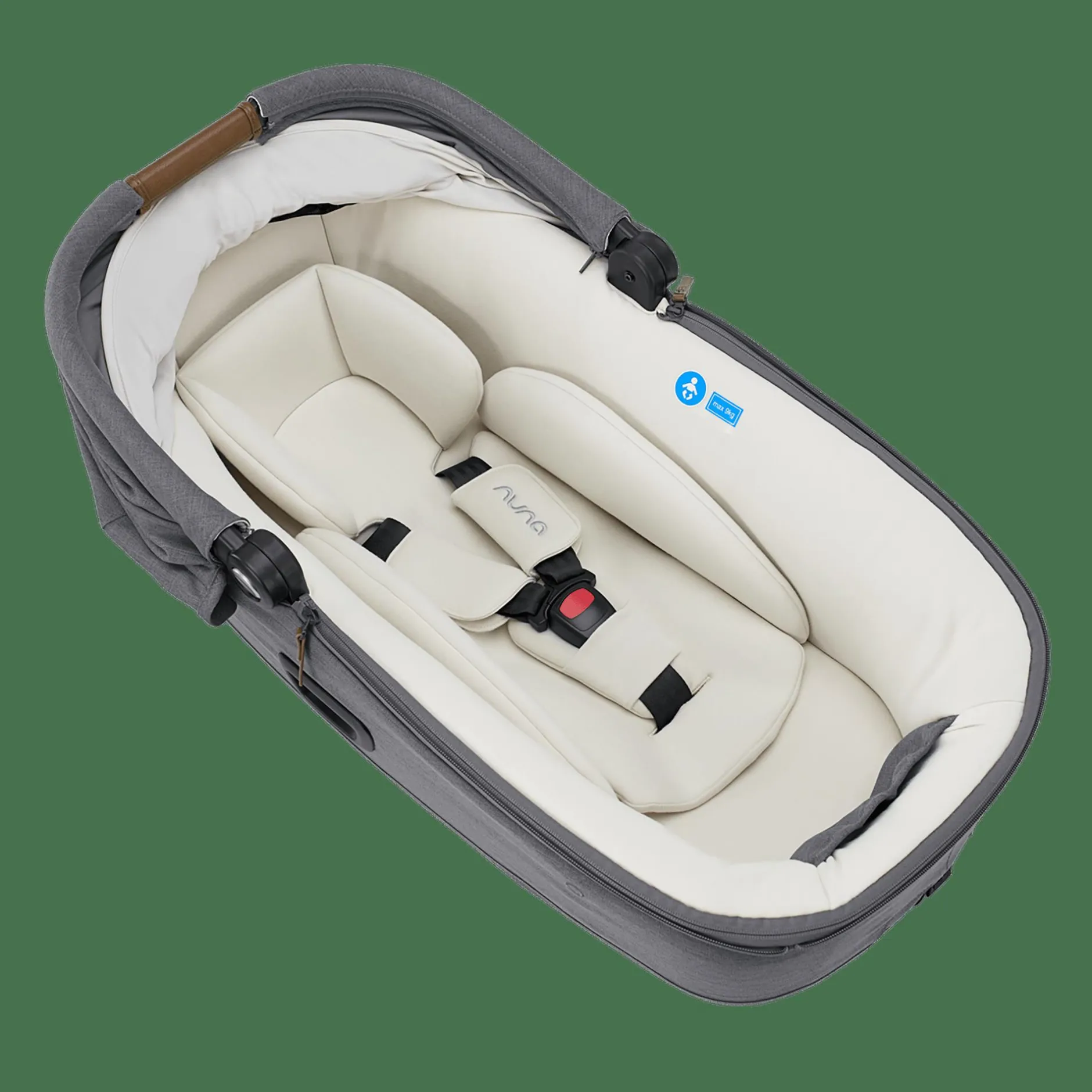 nuna Set CARI next Granite mit BASE next*Kinder Babyschalen 0-13 Kg, Gruppe 0+