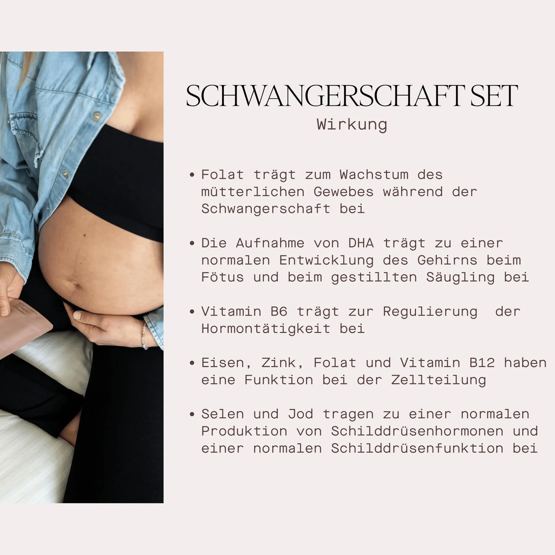 Lunary Set Daily Essential plus Schwangerschaft Boost* Hausapotheke|Nahrungsergänzung & Vitamine
