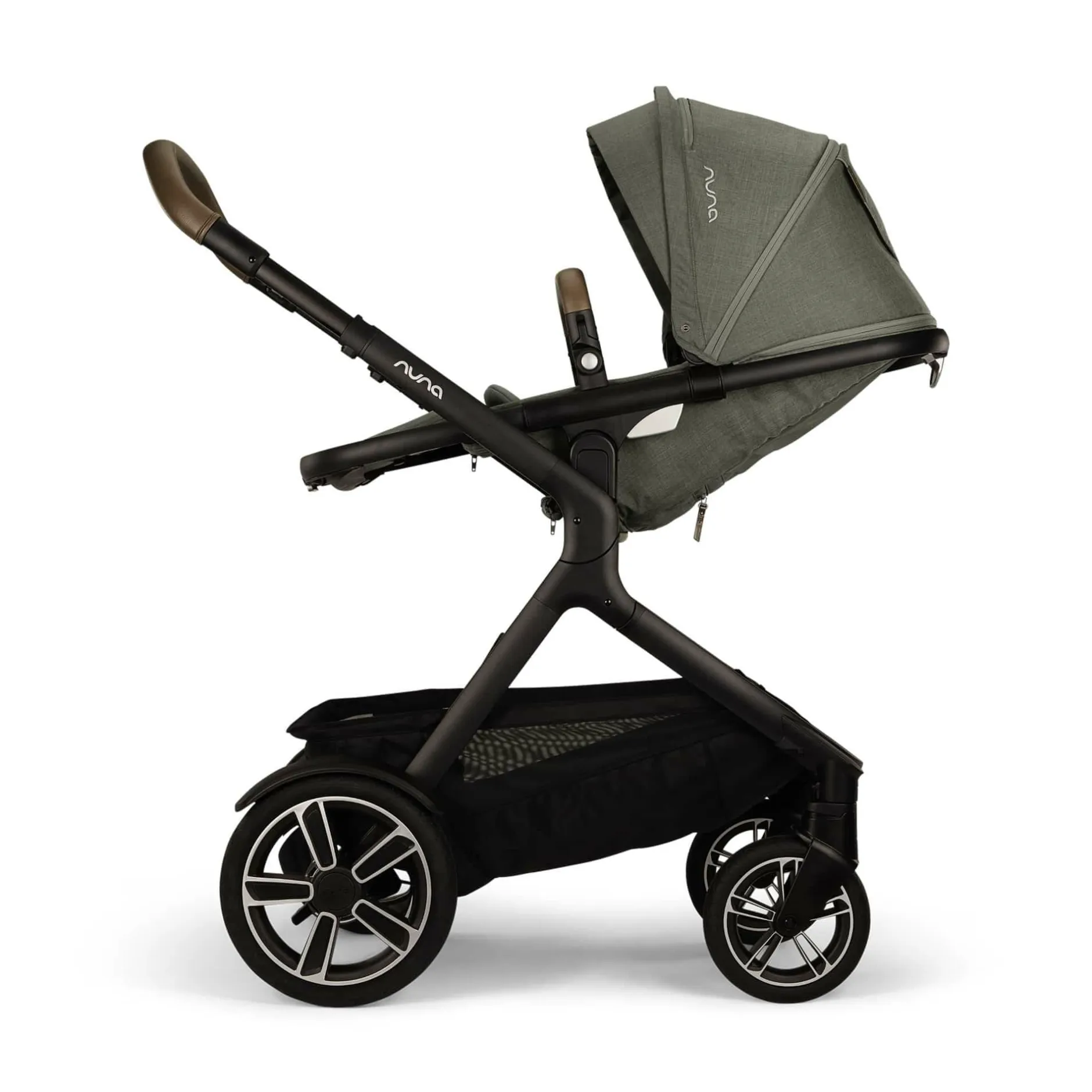 nuna Set DEMI next Pine mit Wanne*Kinder Kombi-Kinderwagen