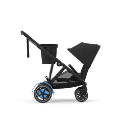 cybex PLATINUM Set e-Gazelle S Moon Black mit Wanne*Kinder Kombi-Kinderwagen