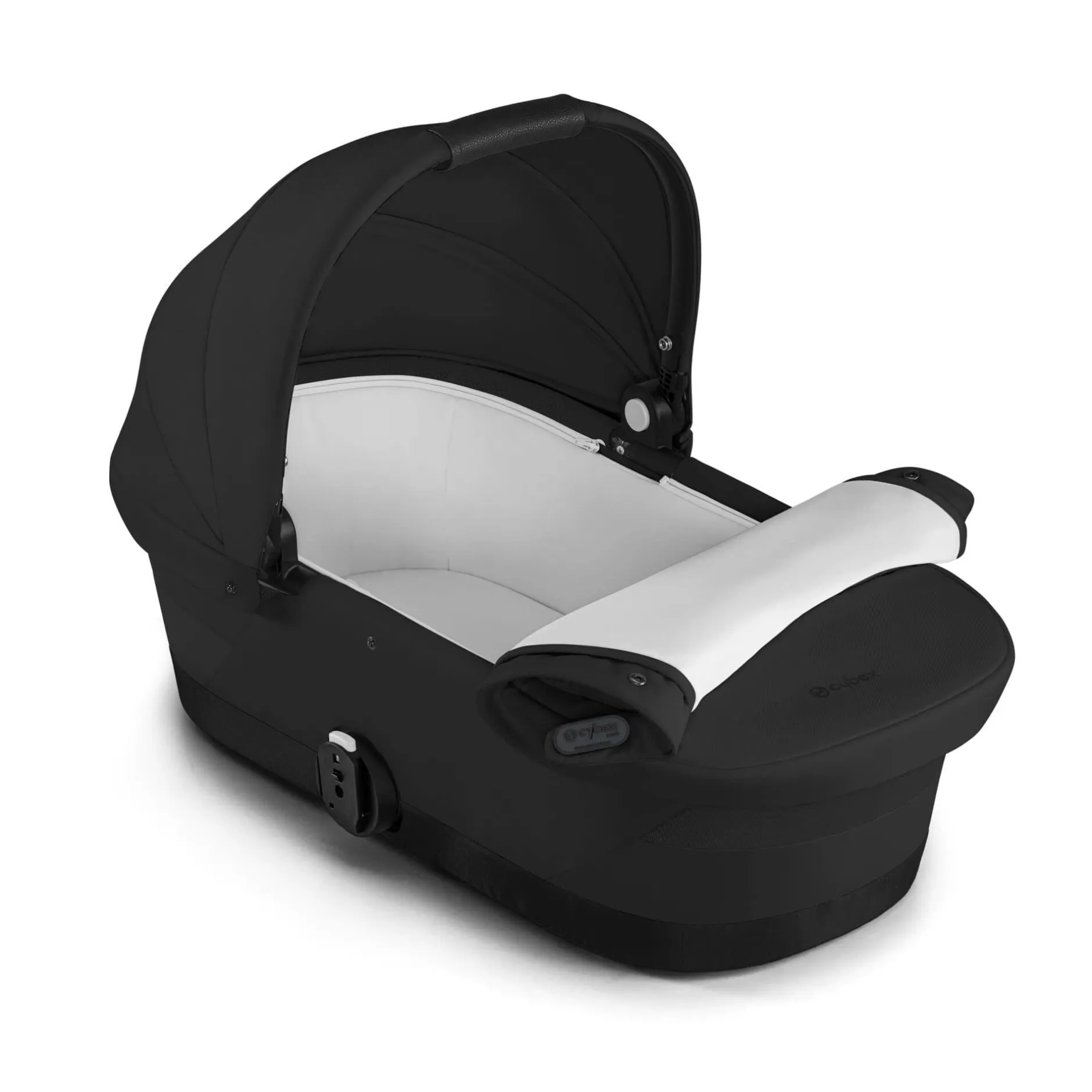 cybex PLATINUM Set e-Gazelle S Moon Black mit Wanne*Kinder Kombi-Kinderwagen