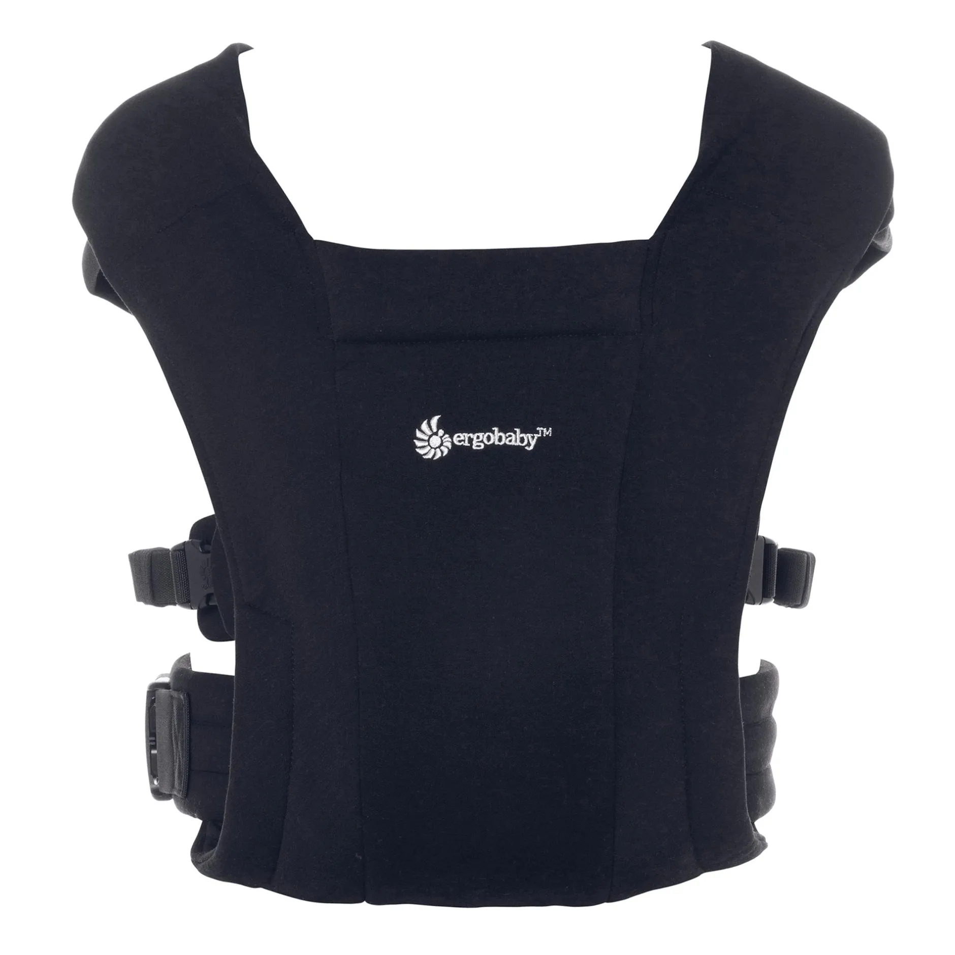 ERGObaby Set Embrace Pure Black mit Rain & Wind Carrier Cover* Babytragen