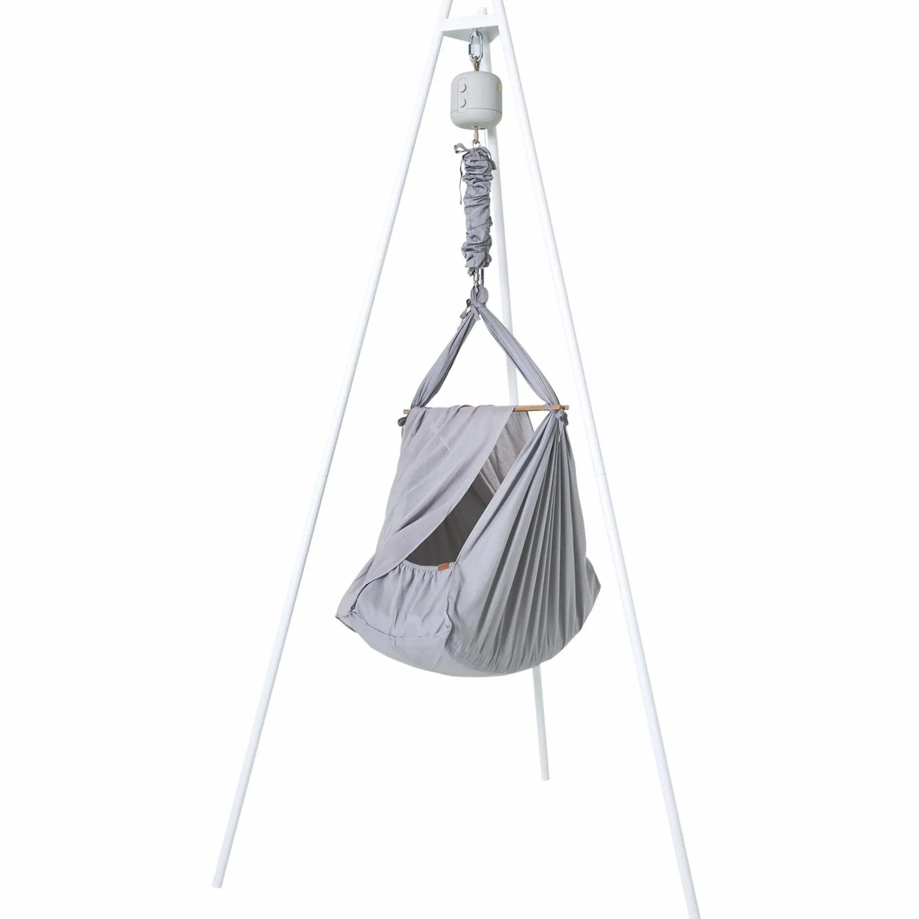 MEMBANTU Set Federwiege Premium mit Ständer und Motor* Babybetten