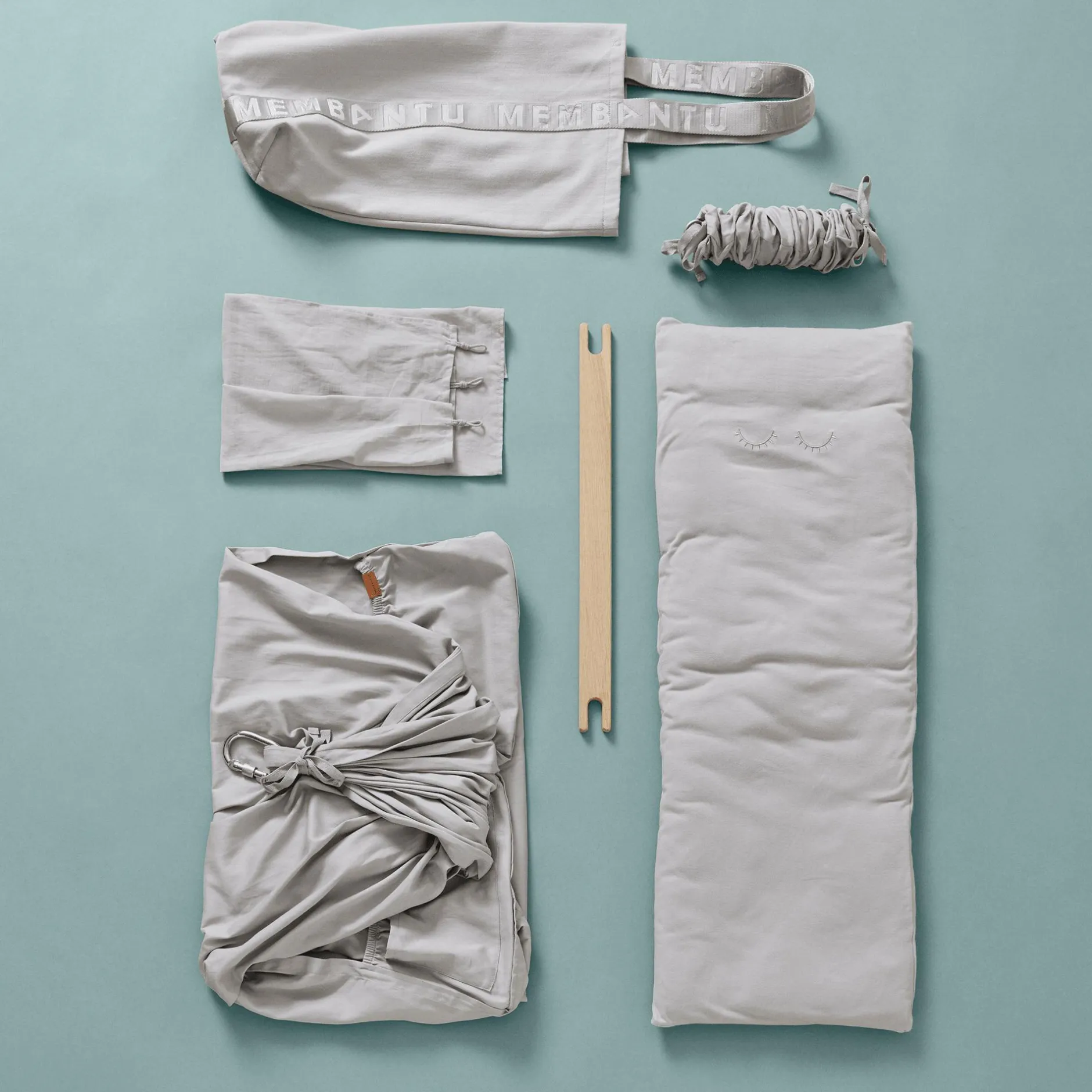 MEMBANTU Set Federwiege Premium mit Ständer und Motor* Babybetten