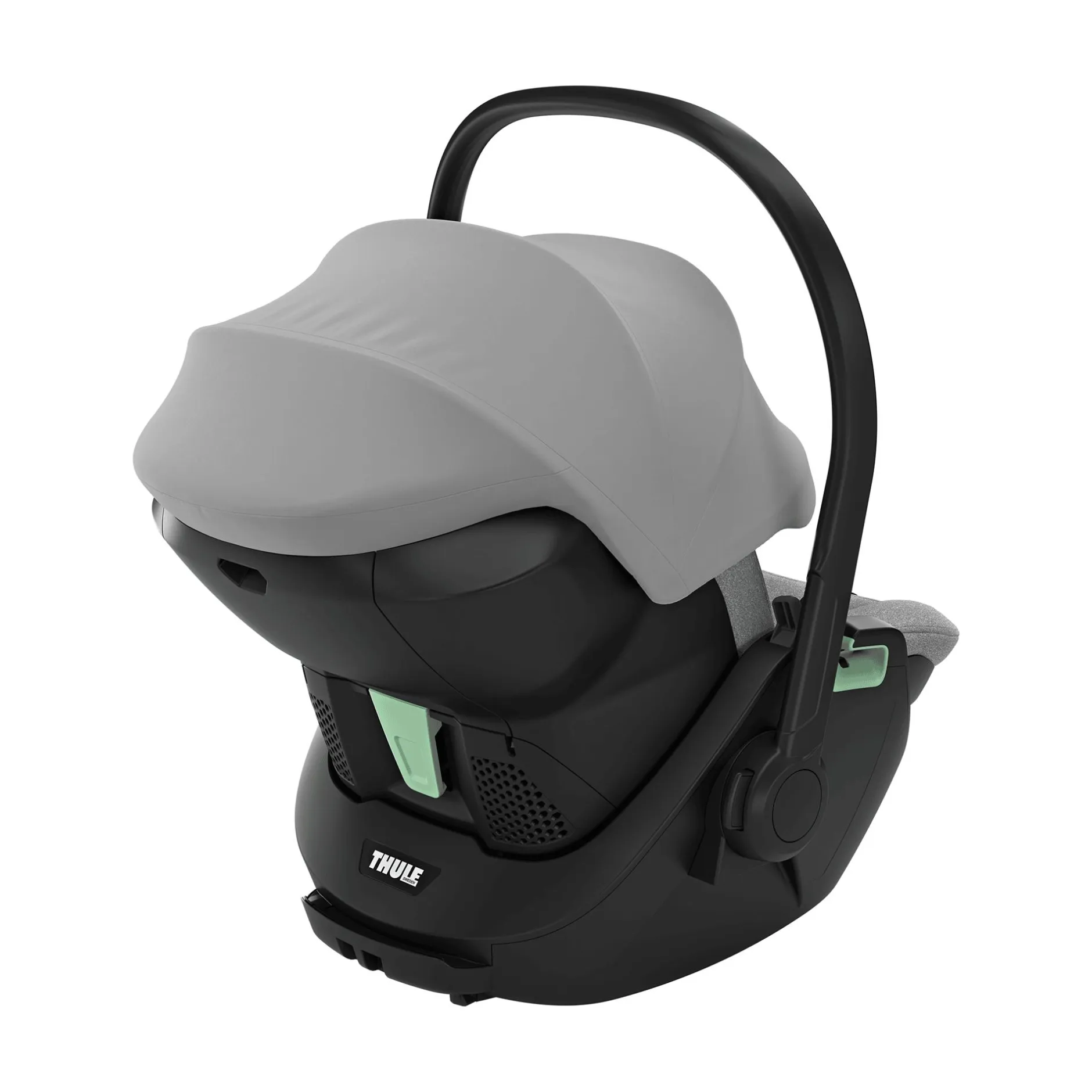 THULE Set Maple Light Grey mit Alfi Basisstation*Kinder Isofix Stationen|Babyschalen 0-13 Kg, Gruppe 0+