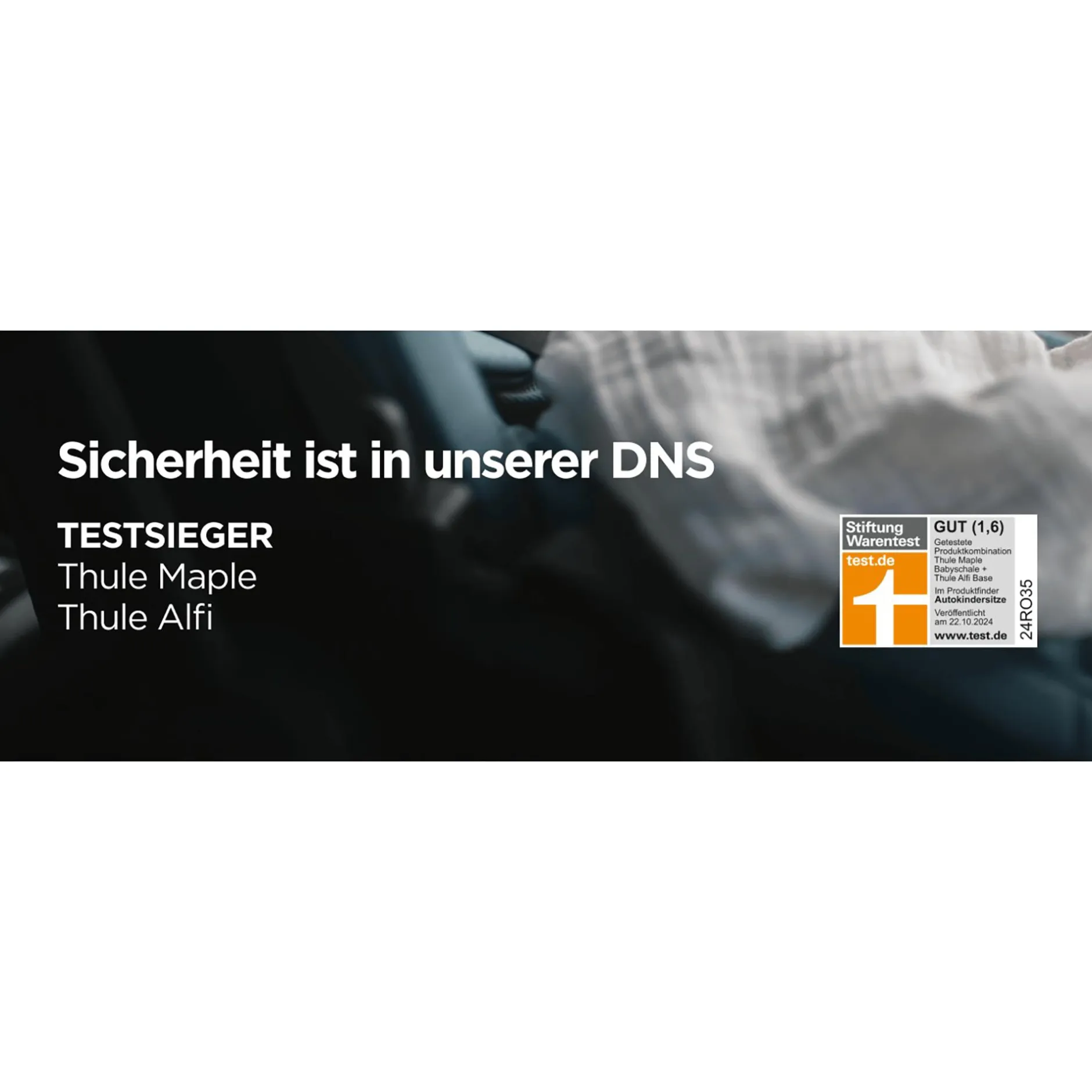 THULE Set Maple Light Grey mit Alfi Basisstation*Kinder Isofix Stationen|Babyschalen 0-13 Kg, Gruppe 0+