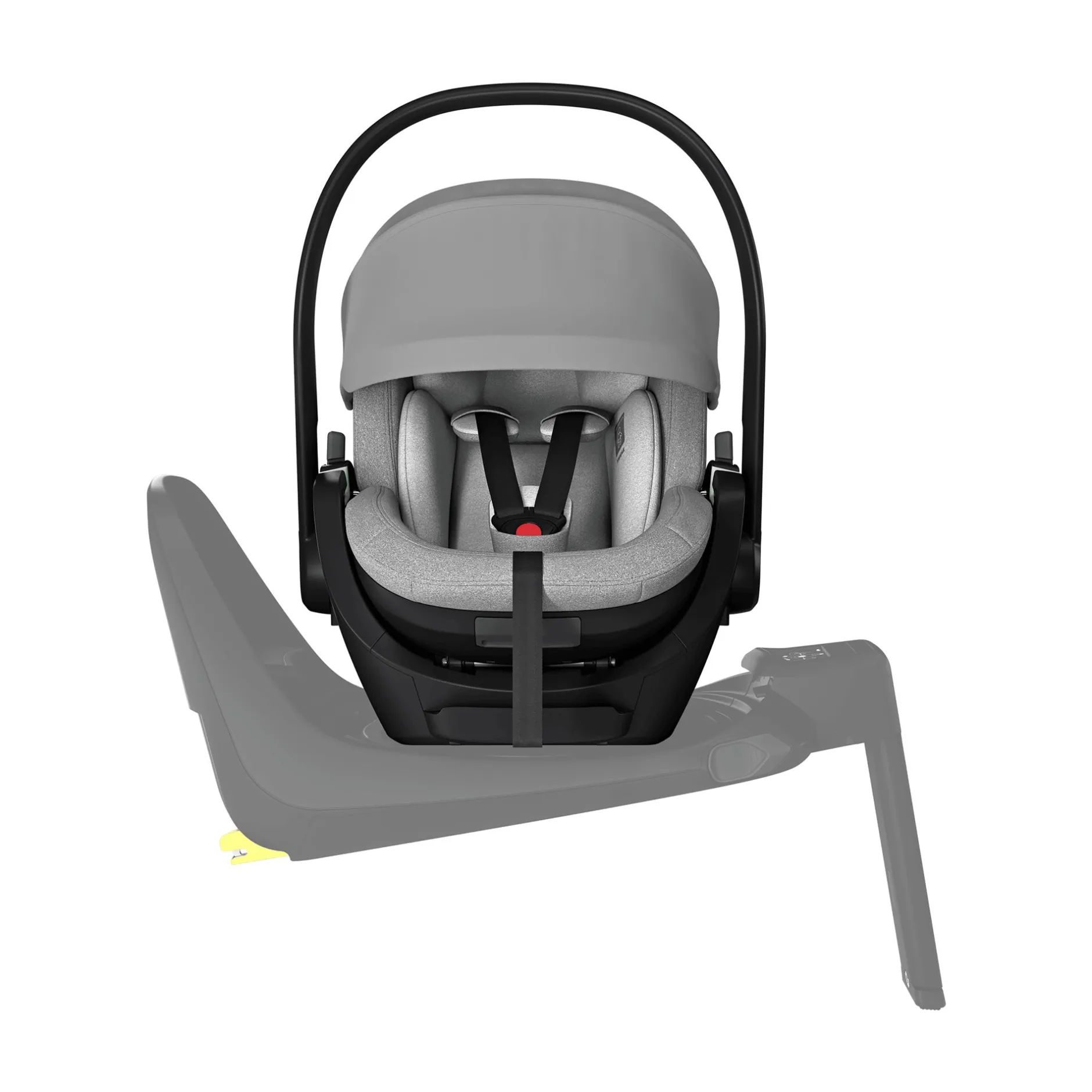 THULE Set Maple Light Grey mit Alfi Basisstation*Kinder Isofix Stationen|Babyschalen 0-13 Kg, Gruppe 0+