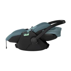 THULE Set Maple Mid Blue mit Alfi Basisstation*Kinder Isofix Stationen|Babyschalen 0-13 Kg, Gruppe 0+