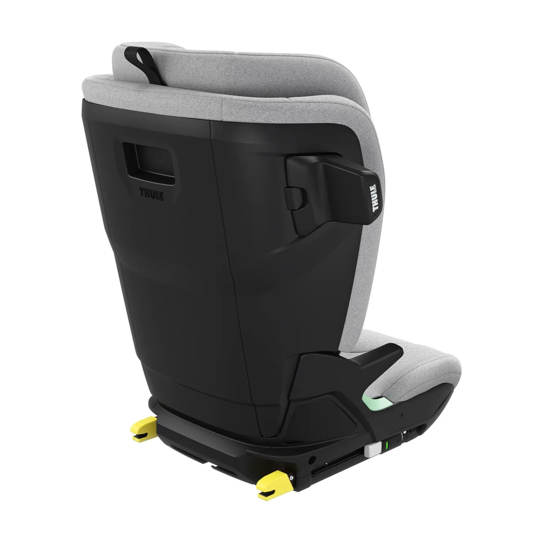 THULE Set Palm mit Fußstütze Mid Grey*Kinder Kindersitze 15-36 Kg, Gruppe 2/3|Kindersitze Isofix