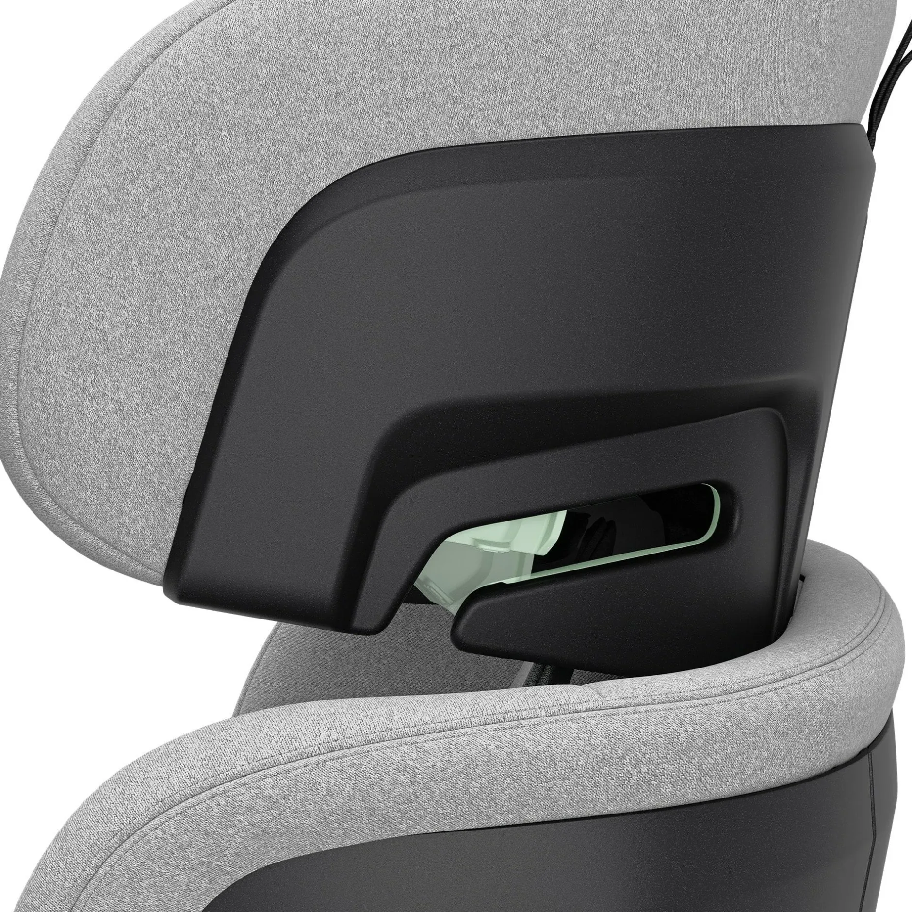 THULE Set Palm mit Fußstütze Mid Grey*Kinder Kindersitze 15-36 Kg, Gruppe 2/3|Kindersitze Isofix