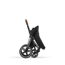 cybex PLATINUM Set Priam Rahmen Rosegold mit Wanne Lux und Sitzpaket Sepia Black*Kinder Kombi-Kinderwagen|Kinderwagen Zubehör