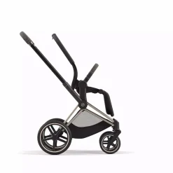 cybex PLATINUM Set Priam Rahmen Rosegold mit Wanne Lux und Sitzpaket Sepia Black*Kinder Kombi-Kinderwagen|Kinderwagen Zubehör