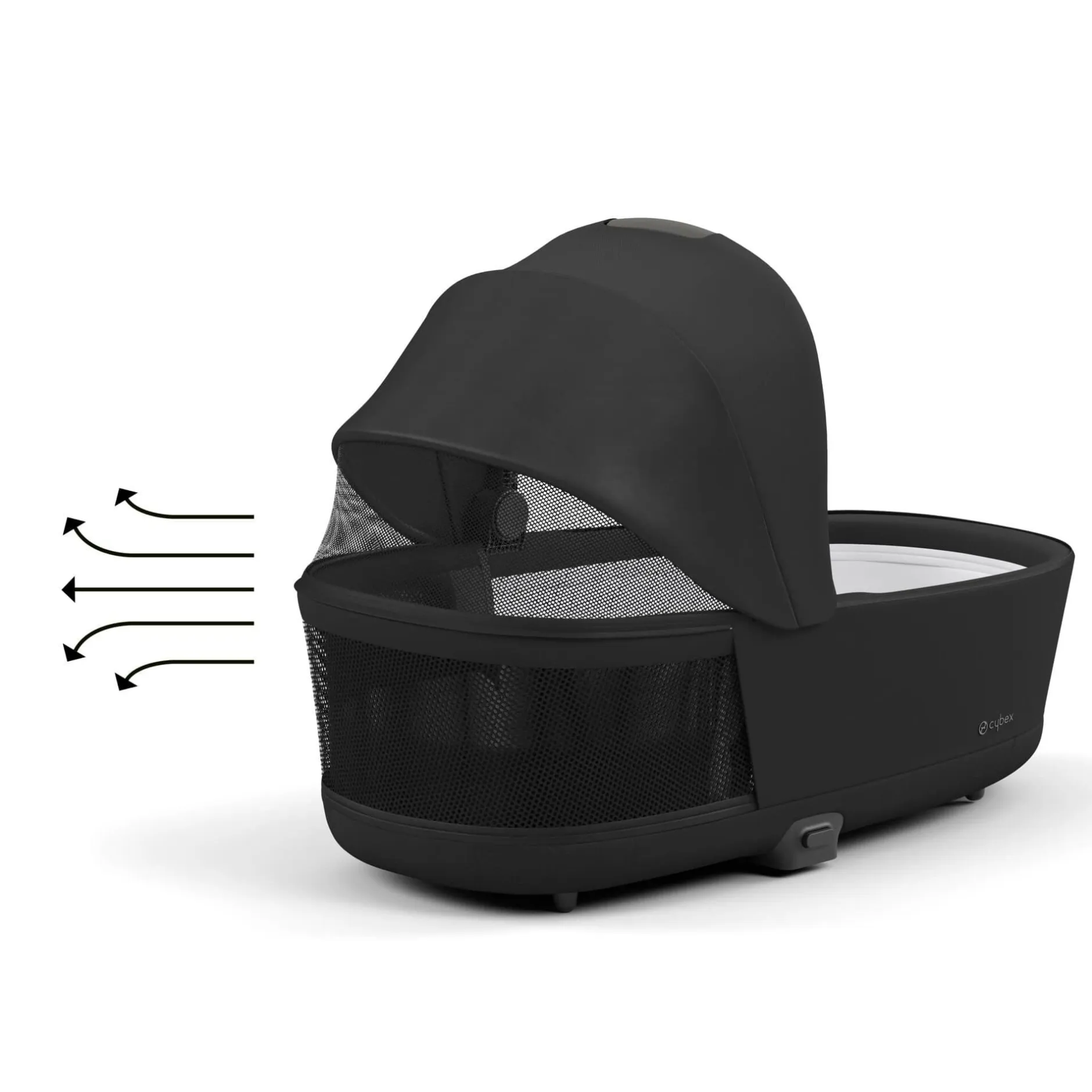 cybex PLATINUM Set Priam Rahmen Rosegold mit Wanne Lux und Sitzpaket Sepia Black*Kinder Kombi-Kinderwagen|Kinderwagen Zubehör