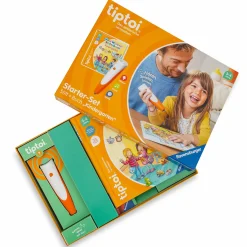 Ravensburger Set tiptoi® Starter-Set: Stift + Buch Kindergarten mit tiptoi® Stift-Hülle*Kinder Kinderbücher|Spielzeug Ab 3 Jahren