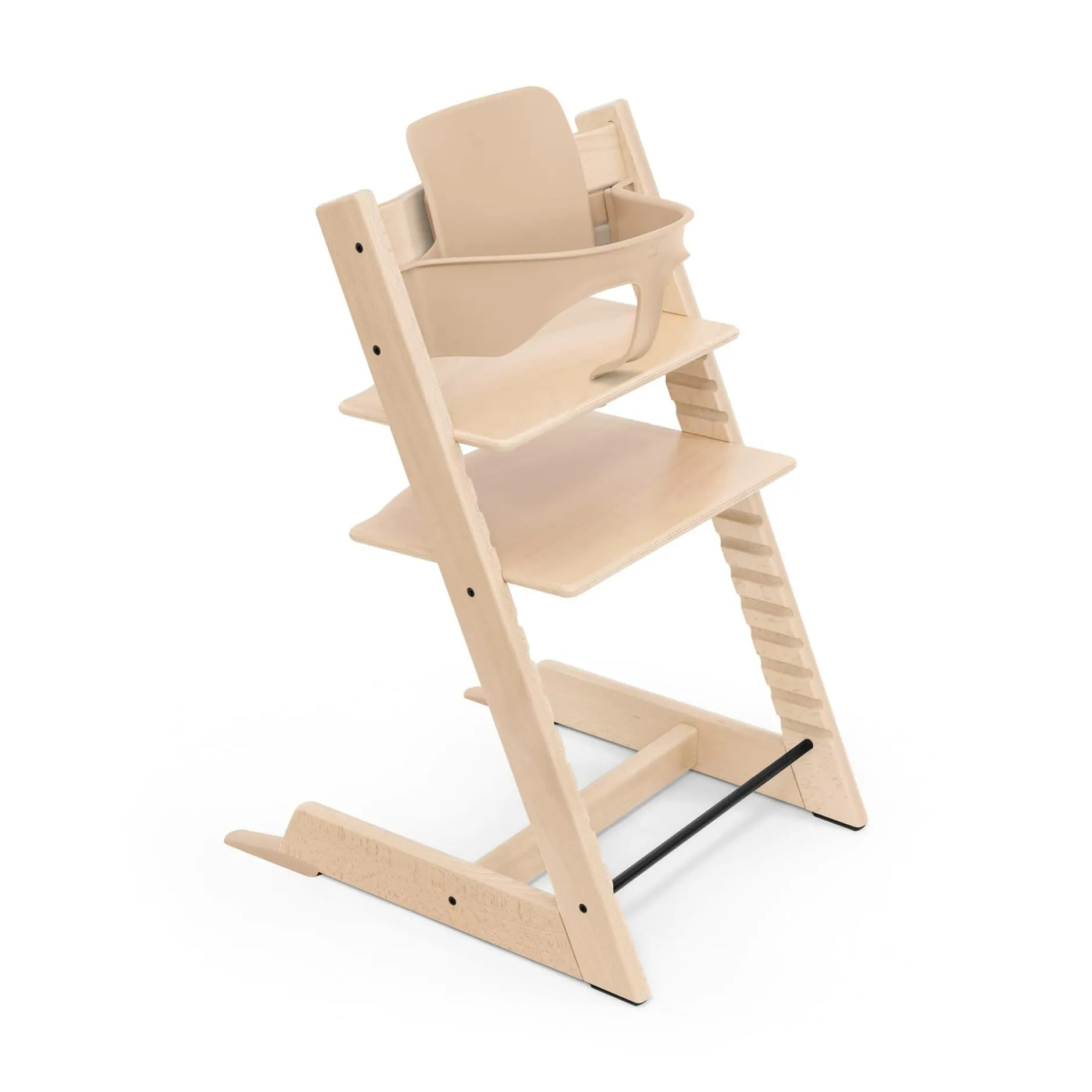 STOKKE Set Tripp Trapp® Natural mit Baby Set* Treppenhochstühle
