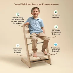 STOKKE Set Tripp Trapp® Storm Grey mit Baby Set* Treppenhochstühle