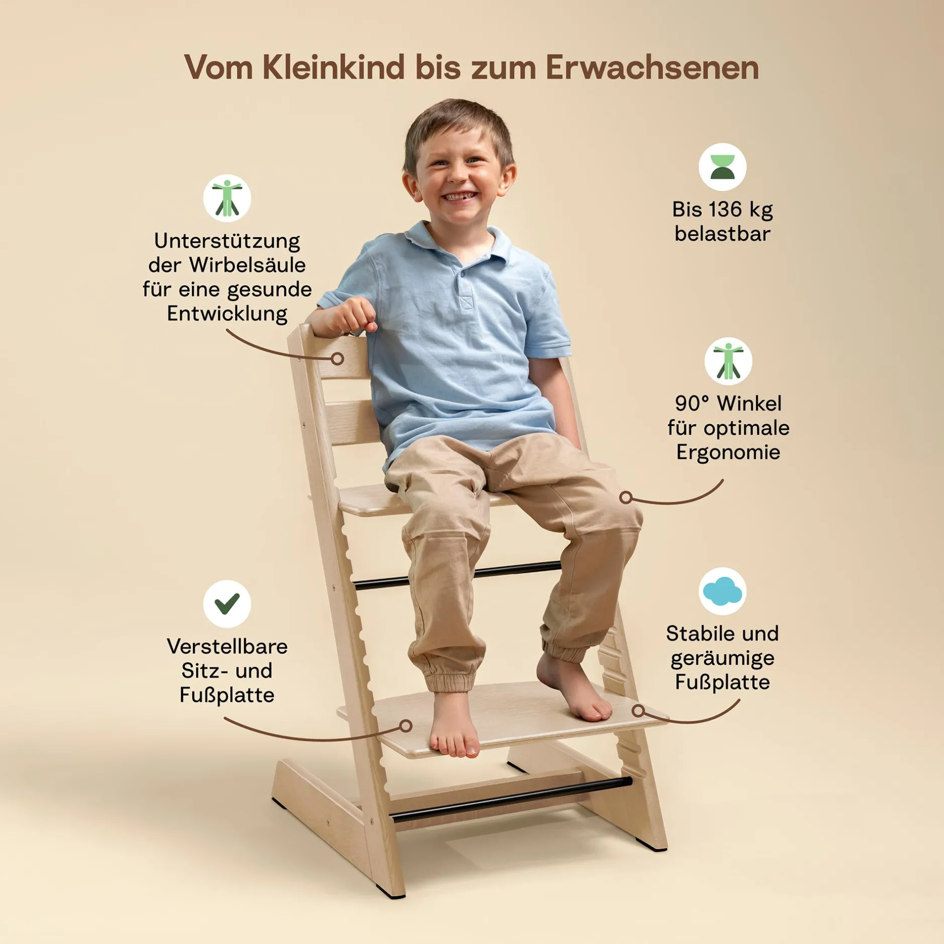 STOKKE Set Tripp Trapp® mit Baby Set² mit Tablett* Treppenhochstühle