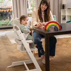 STOKKE Set Tripp Trapp® Weiß mit Baby Set²* Treppenhochstühle
