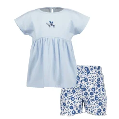 blue seven Set Tunika & Shorts Blumen* Hosen|Oberteile