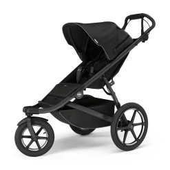 THULE Set Urban Glide 3 Black on Black mit Wanne*Kinder Kombi-Kinderwagen