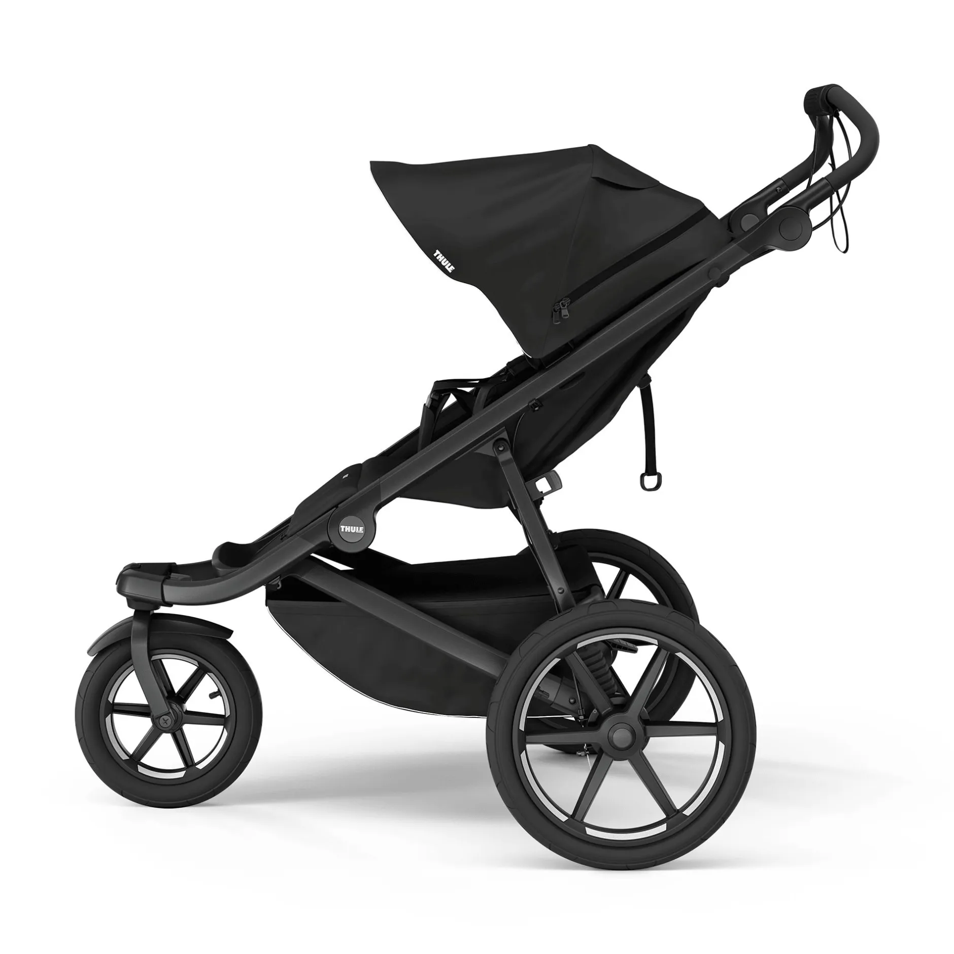 THULE Set Urban Glide 3 Black on Black mit Wanne*Kinder Kombi-Kinderwagen