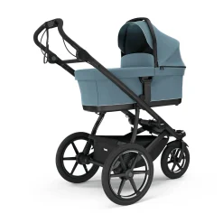 THULE Set Urban Glide 3 Mid Blue mit Wanne*Kinder Kombi-Kinderwagen