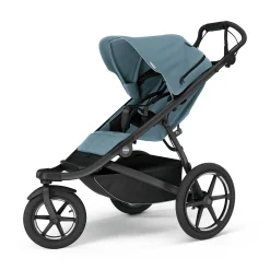 THULE Set Urban Glide 3 Mid Blue mit Wanne*Kinder Kombi-Kinderwagen