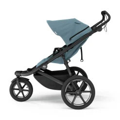 THULE Set Urban Glide 3 Mid Blue mit Wanne*Kinder Kombi-Kinderwagen