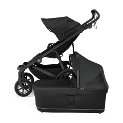 THULE Set Urban Glide 4-wheel Black on Black mit Wanne*Kinder Kombi-Kinderwagen