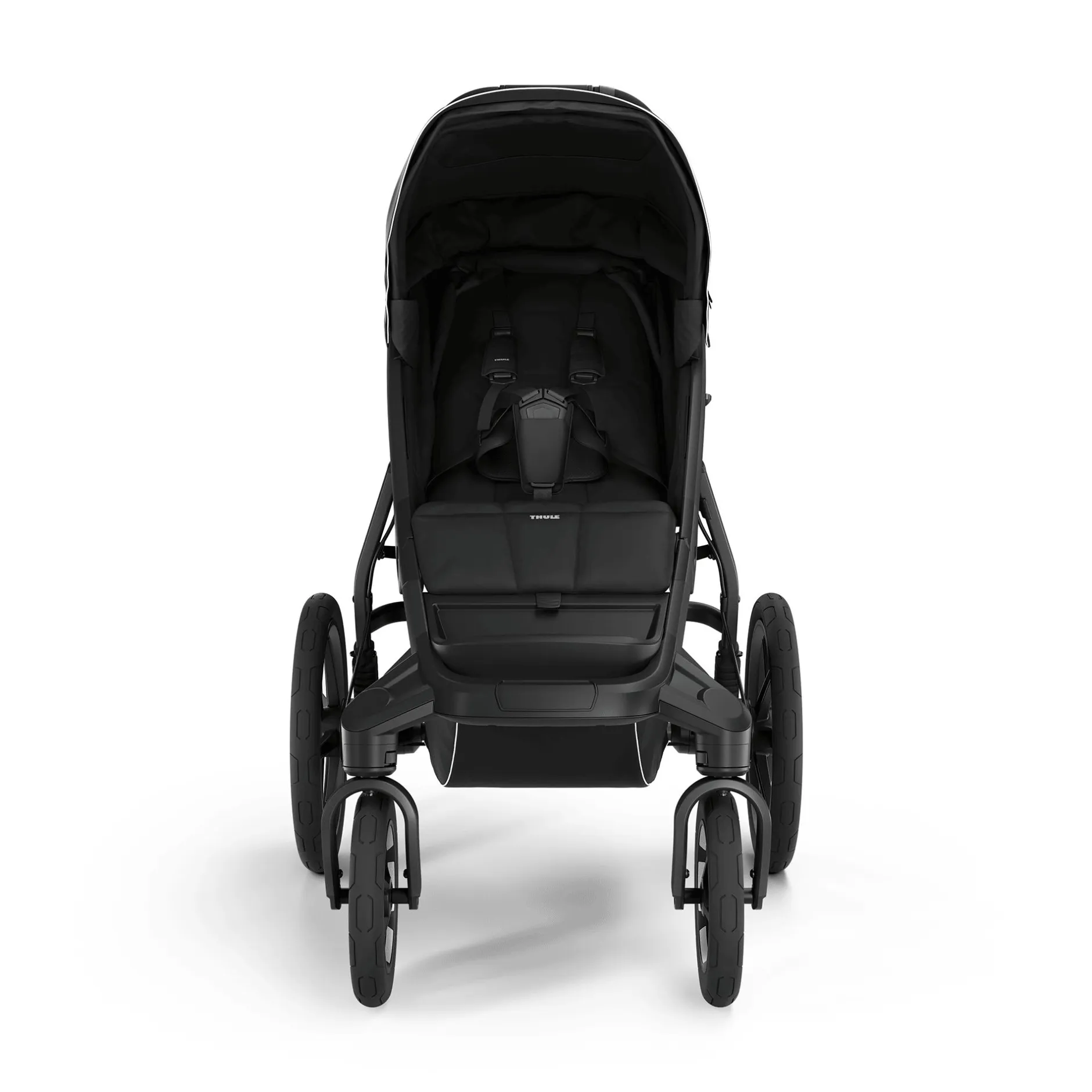THULE Set Urban Glide 4-wheel Black on Black mit Wanne*Kinder Kombi-Kinderwagen