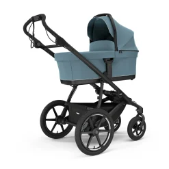 THULE Set Urban Glide 4-wheel Mid Blue mit Wanne*Kinder Kombi-Kinderwagen