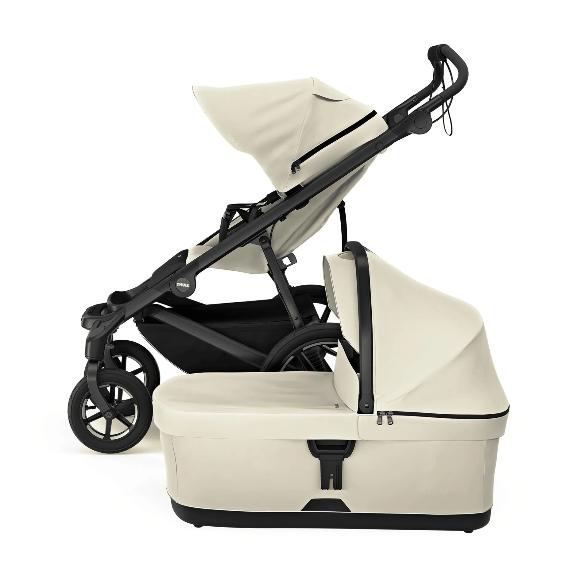 THULE Set Urban Glide 4-wheel Soft mit Wanne*Kinder Kombi-Kinderwagen