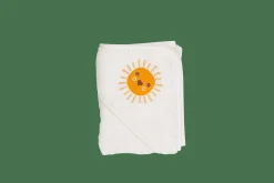 LITTLE ONE Set Waschhandschuhe mit Badetuch Sonne* Badetextilien|Badetextilien