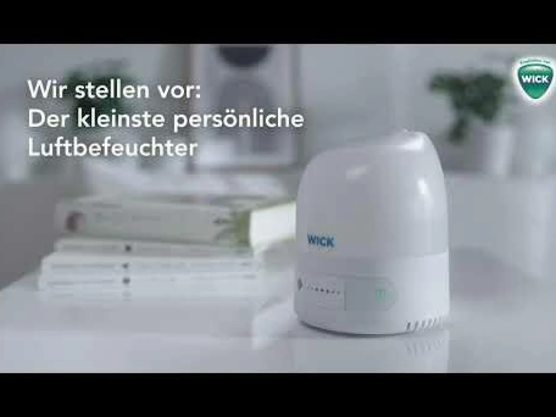 WICK Set Ultrasonic-Cool Mist Luftbefeuchter mit Starter Kit* Luftbefeuchter